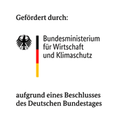 Gefördert durch: Bundesministerium für Wirtschaft und Klimaschutz aufgrund eines Beschlusses des Deutschen Bundestages